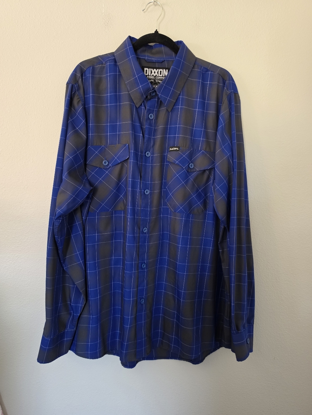 NWOT Men's Dixxon Suicidal Tendencies Plaid Flannel Shirt Size 2x